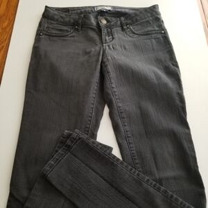 Garage GRG DNM Black Stretch Skinny Jeans Women’s Size 7 Faded Wash